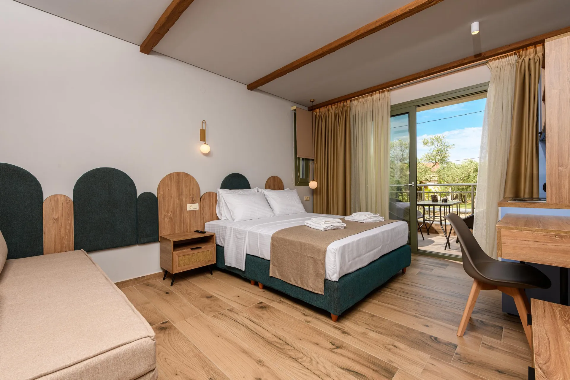 Tiara Holidays - The Olive Land - Deluxe Room - bedroom